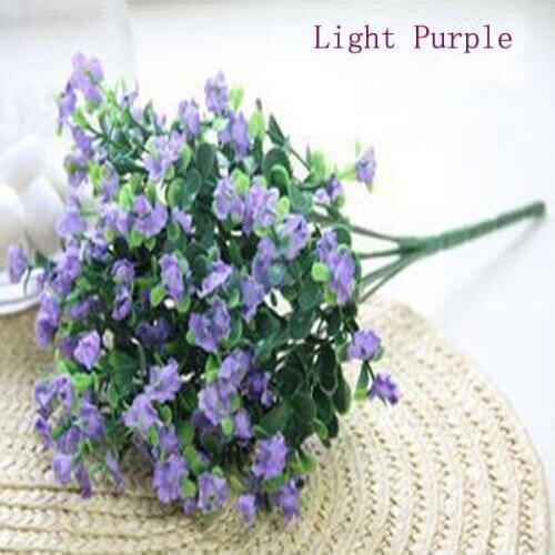 Artificial Babys Breath Gypsophila Silk Flowers Bouquet Wedding Party Decor