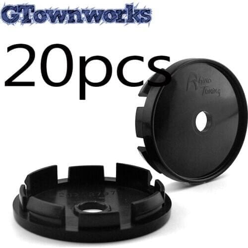 20pcs 61mm Wheel Hub Cap Fit For Alessio MonteCarlo Wheels WRX MSW TYPE 85 Rial Imola wheels 68706 68714 For Tire Rims Center