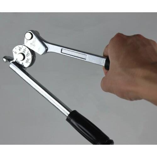 Manual Bending Machine 6/8/10/12/16/19/22MM Pipe and Tube Bender Lever Type Manual Pipe Bending Machine