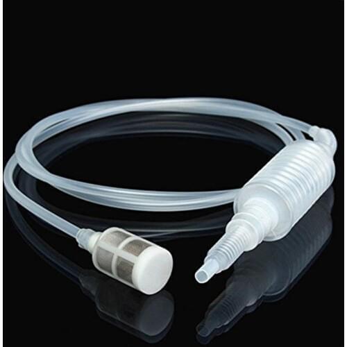 Manual Plastic Home Brew Syphon Tube Pipe Hose Water Wine Hand Transfer Pump Kitchen Beer Fermentation Gadgets Accessories