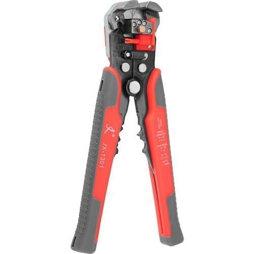 JX-1301 Multifunctional Wire Strippers Terminals Crimping Tool Pliers Orange