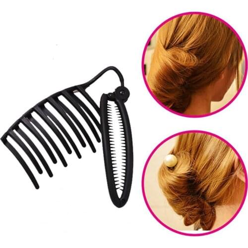 Hair Clips Exquisite Hairstyle Fixing Plastic Fashion Hair Holder Braider for Women Hair Twist Styling Tool DIY Hair Accessories