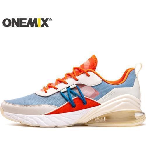 ONEMIX Women Trainers Flats Casual Shoes 2019 Outdoor Running Sneakers Lightweight Breathable Air Cushion Sports Tennis Shoes