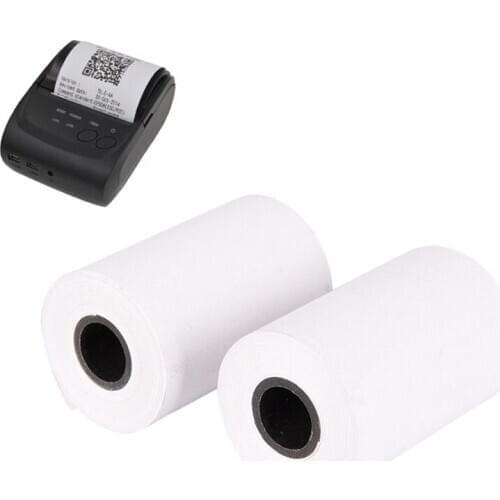 1pc 57*40 Thermal Receipt Paper Roll For Mobile POS 58mm Mini Thermal Printer Lot Printing Paper Label Printing Paper