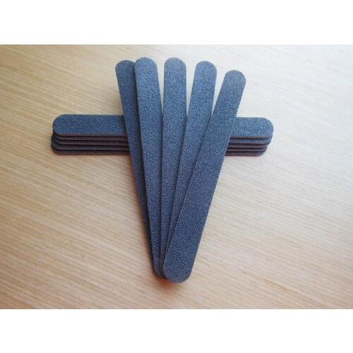 10 pcs/lot wooden emery board 80/80 coarse nail file emery board manicure tool professional nail file
