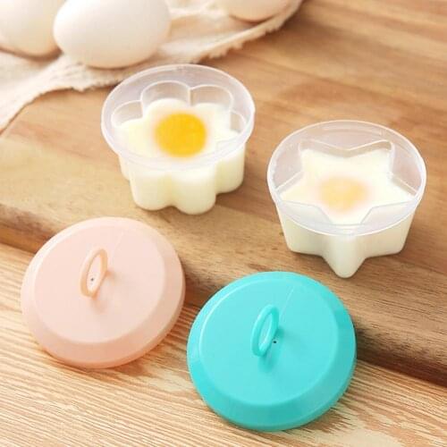 4pcs/set Kids Egg Poacher Egg Boiler for Children Kitchen Accessories Egg Cooker Tool Egg Pudding Chocolate Mold Dropshipping