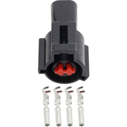 4 Pin harness connector car waterproof connector plastic case with terminal DJ7047D-1.5-21