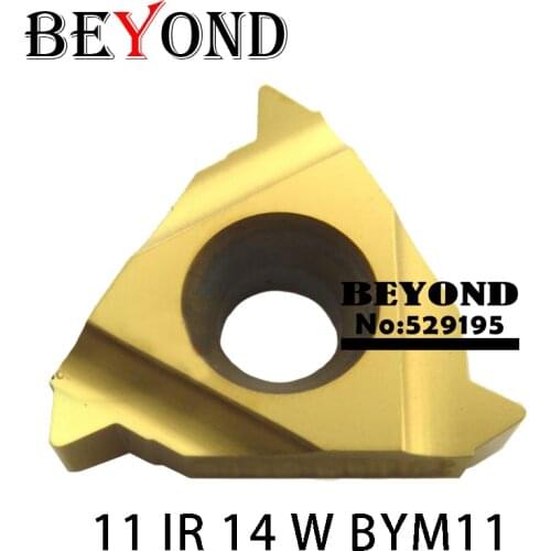 BEYOND 11 IR 14/16/19 W BYM11 Lathe Turning Tool Holder for CNC Whitworth Full Profile 11IR SNR SEL Steel