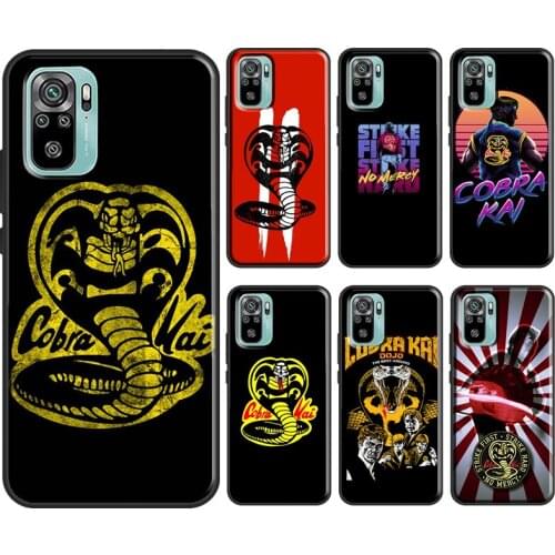Cobra Kai For Xiaomi Redmi Note 9S 8T 7 Note 10 8 9 Pro Case For Redmi 9A 9C 8A K40 9T Soft Cover