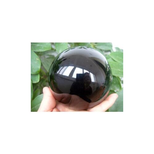 Natural OBSIDIANA CRYSTAL BALL 60mm shipping free