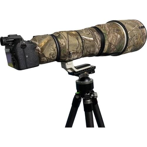 Juntu Waterproof Coat Camouflage Protective Clothing for Sony FE 400mm F2.8 GM OSS Telephoto Lens DSLR Kit Outdoor Sleeve