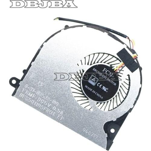 For CLEVO 6-31-N85J2-100 CPU COOLING FAN DC5V 0.5A 4PIN