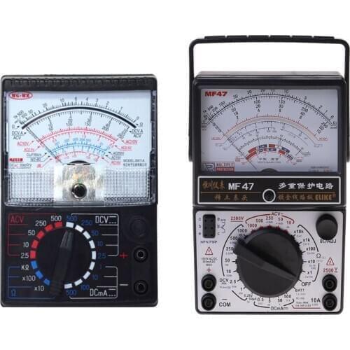 Mechanical Pointer Type Multimeter Measurement AC DC Ohmmeter MF47/JO411 Tester Dropshipping