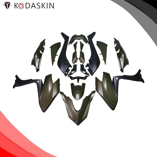 KODASKIN Complete Set 3D Protective Matte Gold Shell for YAMAHA TMAX530 2017