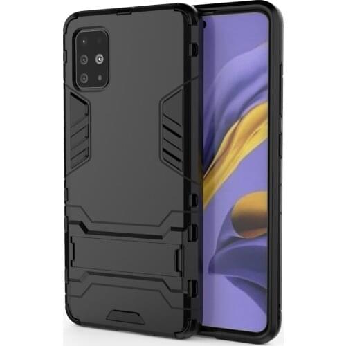 Anti Shock Case For Samsung Galaxy A7 A8 A6 Plus A9 2018 A5 A3 2017 2016 Impact Bumper Case Stand Cover For Samsung A750 A530