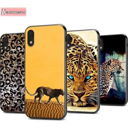 Cheetah Leopard Jaguar Fashion Silicone Cover For Apple IPhone 12 Mini 11 Pro XS MAX XR X 8 7 6S 6 Plus 5S SE Phone Case