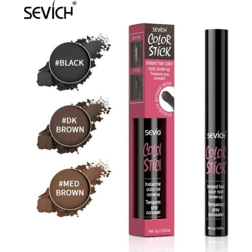 Sevich Hairline Stick Modified Repair Cover Hair Trim Powder Shadow Head Cushion Pen Makeup Hair Concealer Natural Beauty TSLM
