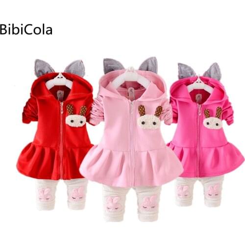 Baby girls clothes sets spring autumn children casual cotton tops+pants 2pcs tracksuits for toddler girls fashion sports suits