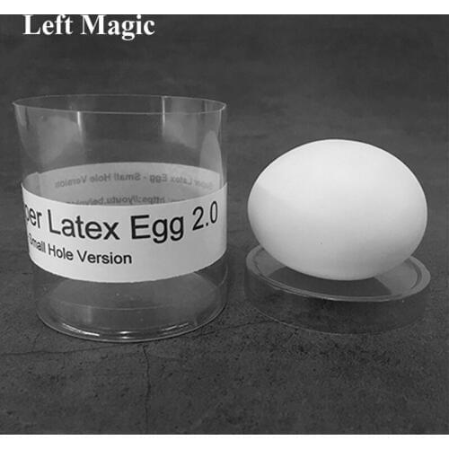 Super Latex Egg 2.0 - Small Hole Version(1pc/case) Magic Tricks Real-looking Egg Magia Stage Illusions Gimmick Accessores Funny