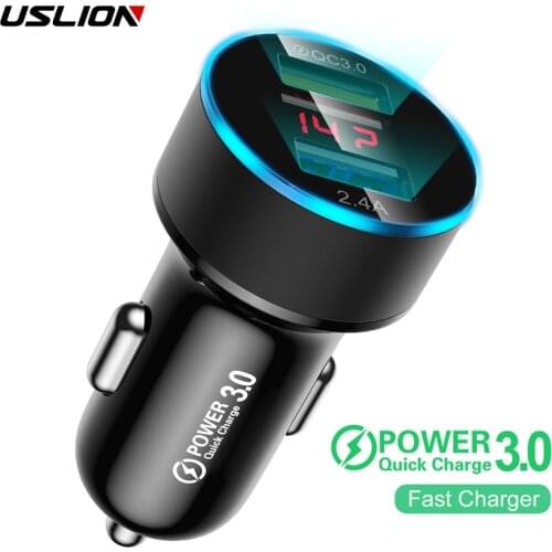 USLION Cigarette Lighter Splitters For Mobile Phones