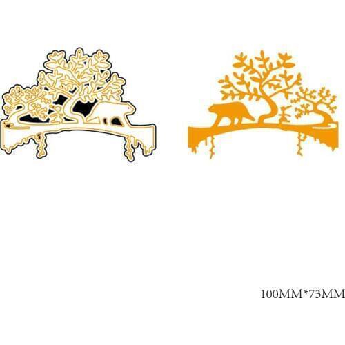 ZhuoAng nature Cutting Dies for Card Making DIY Scrapbooking Photo Album Decoretive Embossing Stencial