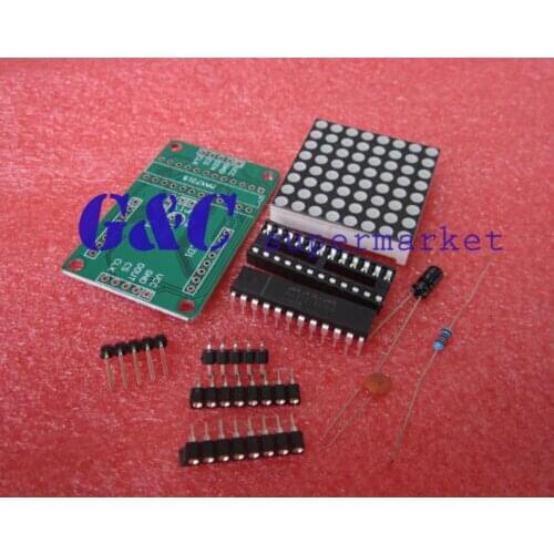 1pcs MAX7219 Dot matrix module MCU control Display module DIY kits diy electronics