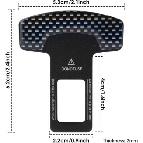 2021 The Newly Car Safety Belt Buckle Clip Car Seat Belt Stopper Plug Vehicle Mount Bottle Opener Universal Interior Accessories