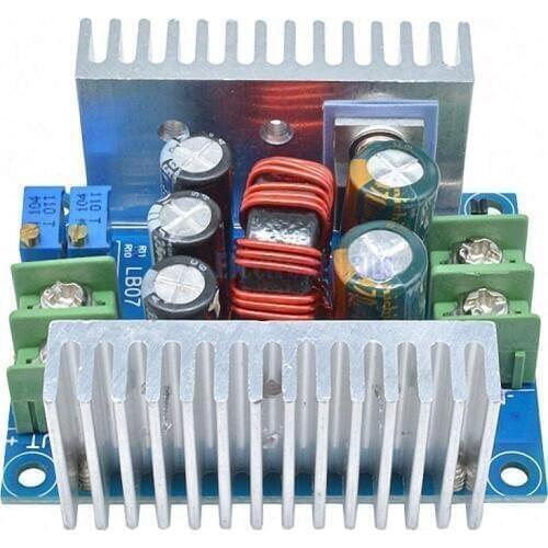 300W 20A DC-DC Buck Converter Step Down Module Constant Current LED Driver Power Step Down Voltage Module Electrolytic Capacitor