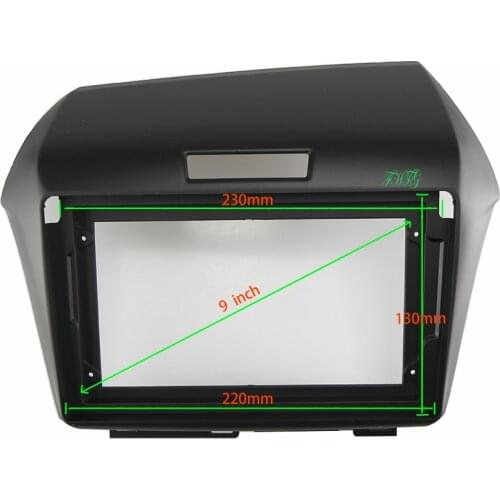 9 INCH Car Audio Frame GPS Navigation Fascia Panel Car dvd Plastic Frame Fascia is suitable for 2013 HONDA JADE