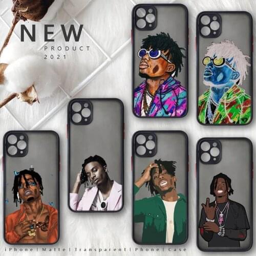 Playboi Carti Phone Case Matte Transparent for iphone 11 12 pro mini XS XR X max 7 8 plus TPU Mobile bags coque shell funda