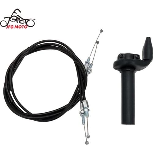 For YZ WR 426F 250F 450F CRF 250 150R RB 450R 450X X KX RMZ 250 F Motorcycle Handlebar Twister Throttle Tube Pull Push Cable FCR