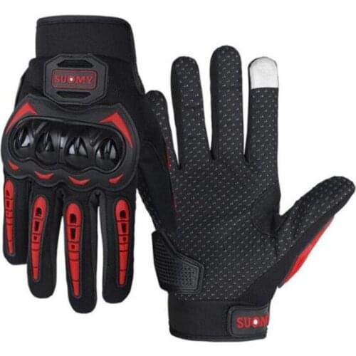 Summer Motorcycle Gloves Men Touch Screen Green Motobike Riding Moto Protective Gear Motorbike Full Finger Motocross Gloves