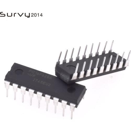 1 PCS PIC16F628A-I/P DIP-18 PIC16F628A PIC16F628 16F628 Flash-Based, 8-Bit CMOS Microcontrollers