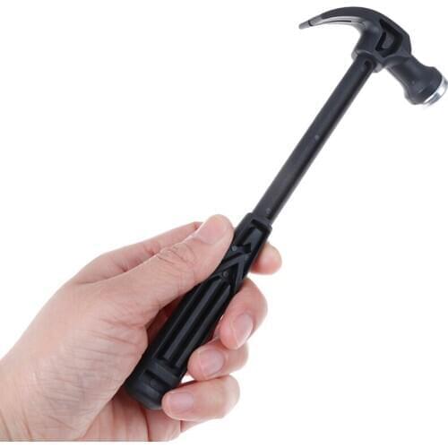 Plastic Handle Mini Claw Hammer Woodworking Nail Puncher Metal Hammer Tool