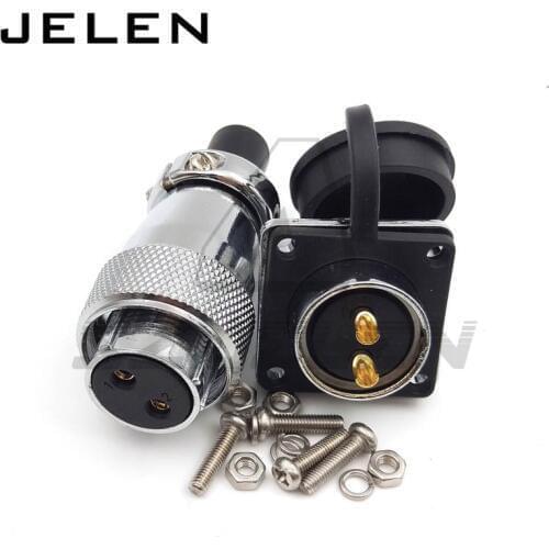 WS20, LED power connector 2pin plug and socket, Rated current 25A, Electrical equipment power cable connector