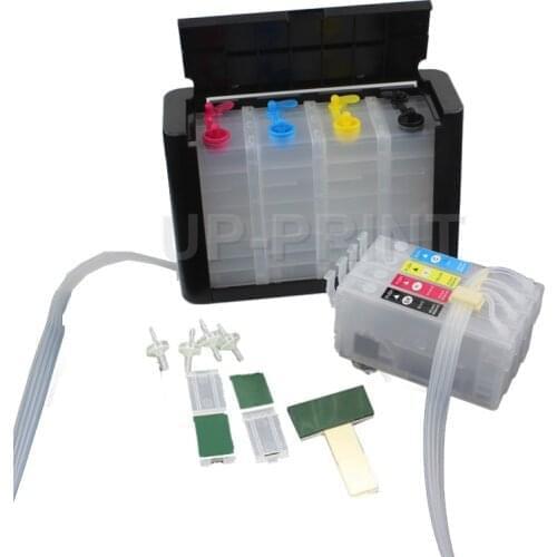 UP 1set No Chip T812 T822 405XL Luxury CISS For Epson WF-3820 WF-3825 WF-4830 WF-4835 WF-7830 WF-7840 WF-7845 Printer