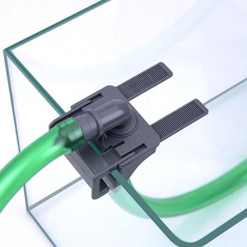 1pc Plastic Aquarium Aquarium Water Pipe Joint Aquarium Mounting Bracket Inlet Outlet Telescopic Aquarium Accessories