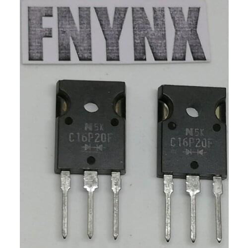 2PCS C16P20F 20.0 Ampere Heatsink Dual Common Cathode Ultra Fast Recovery Rectifiers