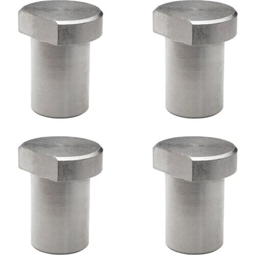 4Pcs Workbench Stoppers, Stainless Steel Limit Tenon Blocks, Fixed Woodworking Table Accessories