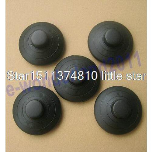 5pcs Black In-line Inline Lamp Foot Push Switch Power Light FootSwitch Lighting