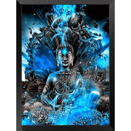 5D Diamond Painting Buddha Religious Hand Embroidery Sale Cross Stitch Portrait Zen Craft Kit Decoration