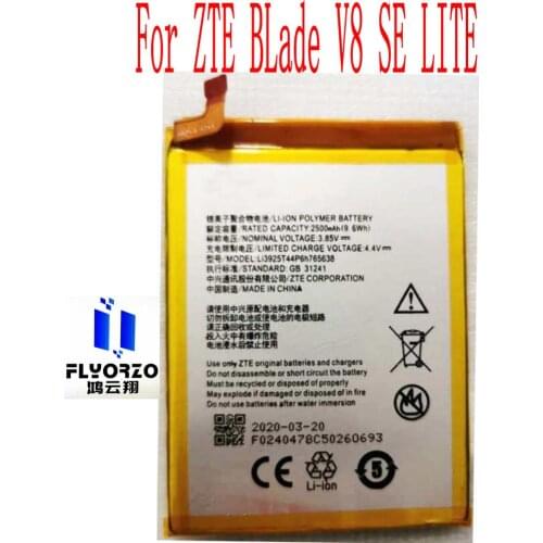 New High Quality 2500mAh Li3925T44P6h765638 Battery For ZTE BLade V8 SE LITE Mobile Phone