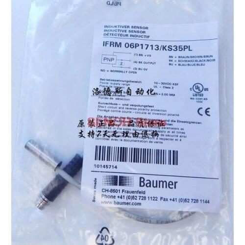 Proximity switch IFRM 06P1713/KS35L IFRM 06P3713/KS35L
