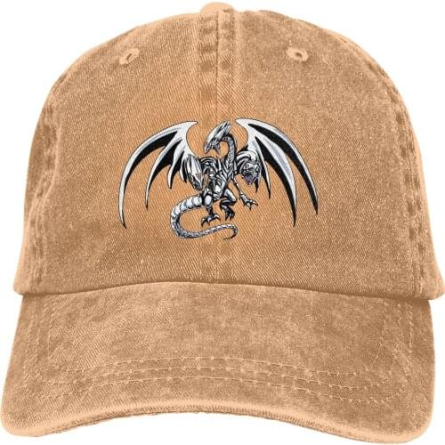 Blue-Eyes Ultimate Dragon The Baseball Cap Peaked capt Sport Unisex Outdoor Custom Yu-Gi-Oh! Duel Links Magic Card Games Hats