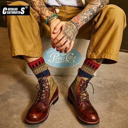 CUCULUS SATURATUS Men's Motorcycle Boots