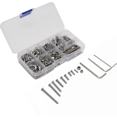 M3 M4 Screws Box Set for 1/10 Traxxas 2WD Slash Rustler Stampede Bandit Upgrade Parts Accessories