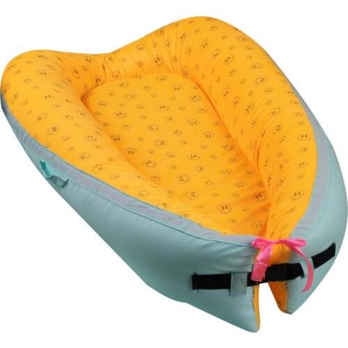 Baby Uterine Bionic Crib Baby Nest Bed Portable Crib Travel Bed Infant Toddler Cotton Cradle For Newborn Baby Bassinet Bumper