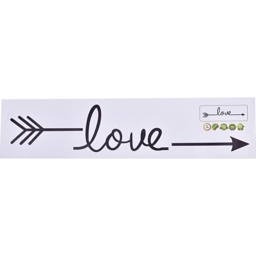 Environmentally Friendly Love Arrow Decals Wall Sticker Living Room Bedroom Vinyl Engraved Wall Decals Home Decoration Stickers