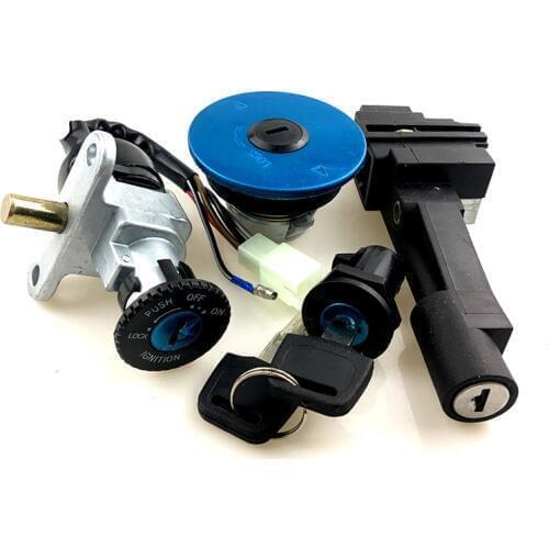 For Yamaha JOG 3KJ 5BM 50 Ignition Switch Lock Switch Set Motorcycle Seat Lock Scooter JOG Key Kit