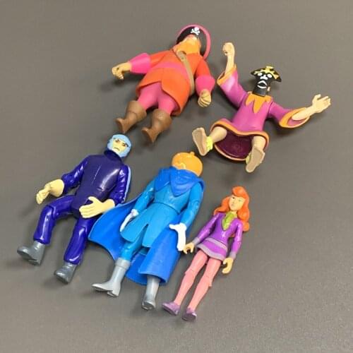 Lot 5Pcs Ghost of Redbeard Phantom Racer Witch Doctor 1000 Volt Swamp 5'' Action Figures Doll Toys Kids Gifts